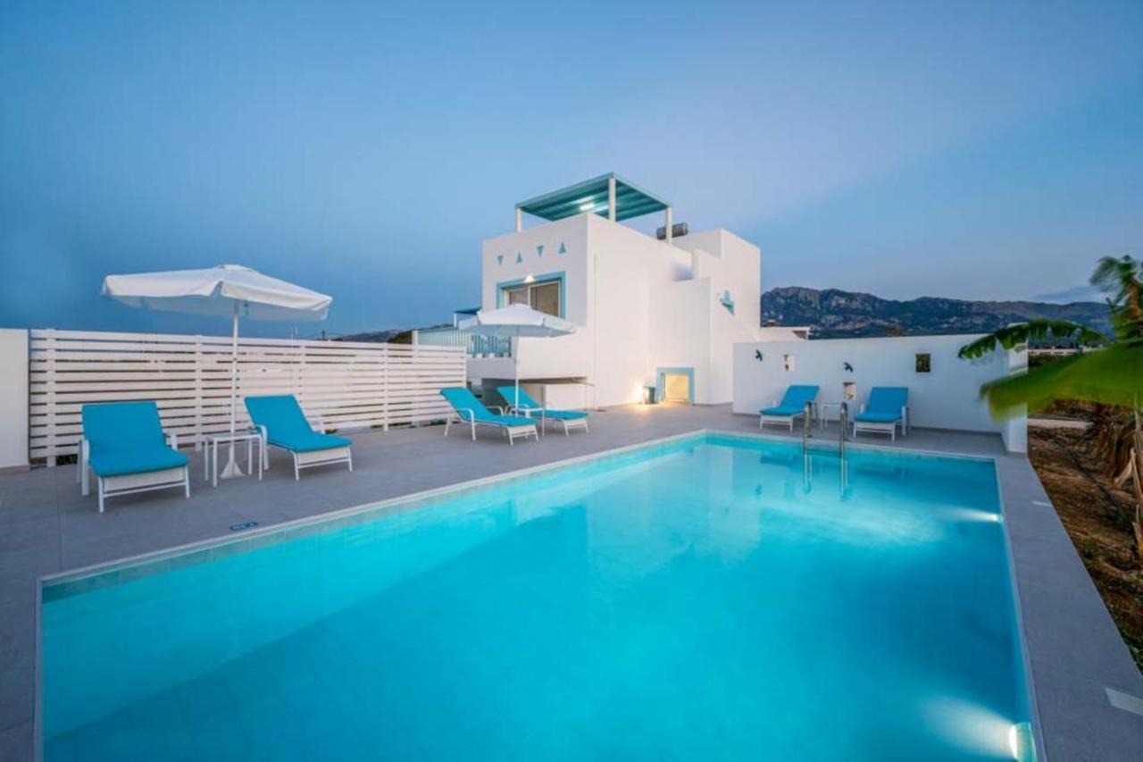 Xenos Villa 6 With A Private Pool Near The Sea Tigaki Екстериор снимка